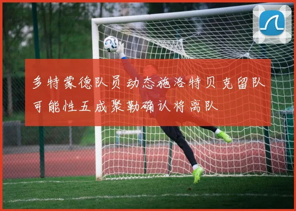多特蒙德队员动态施洛特贝克留队可能性五成聚勒确认将离队
